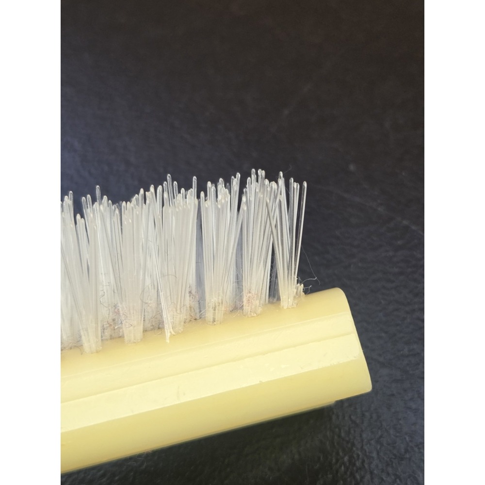 Stanley Lady Catherine Vintage All Nylon 5 Row Hairbrush Pre-owned-Ivory - Picture 11 of 14